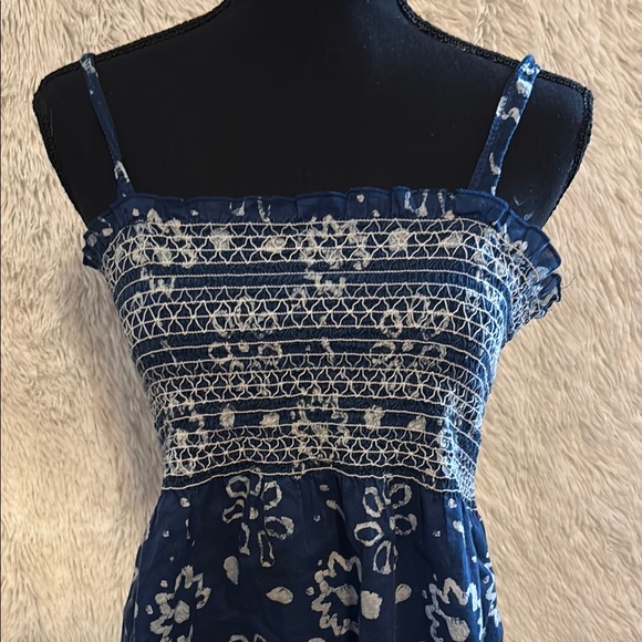 GAP Blue and White Tank Top/Mini Dress Size Small - Picture 3 of 5